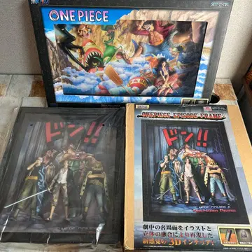 ONE PIECE 원피스 에피소드 프레임 2세트
