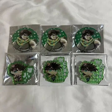 죠죠 죠죠 월드 죠셉 글리터 캔뱃지 아크릴 배지
