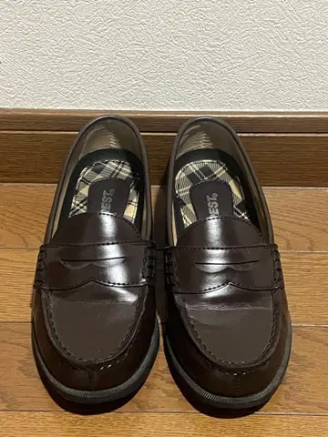 브라운 로퍼 합성 피혁