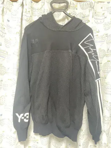 Y-3 니트 후드티 U TECH KNIT HOODIE S 사이즈