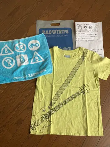 RADWIMPS 초기 투어 굿즈 세트