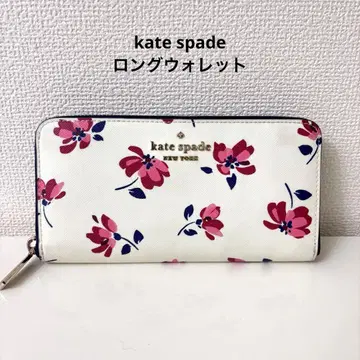 katespade 꽃무늬 장지갑
