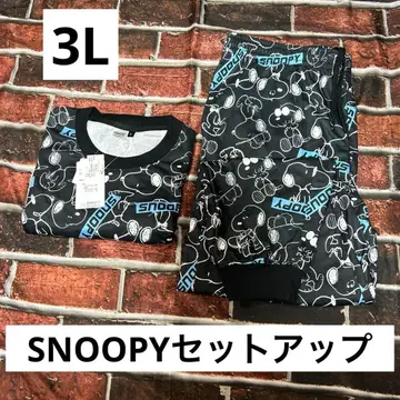 PEANUTS 스누피 SNOOPY 셋업 파자마 빅 사이즈