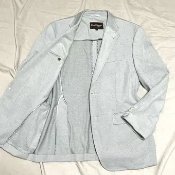 폴 스튜어트 테일러드 자켓 세탁 가능 로고 버튼 아우터 XL