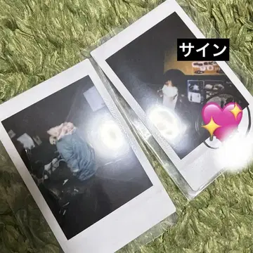 아호노 사카타 사인 폴라로이드