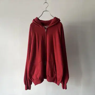 60s 70s 80s 90s 지퍼 후드티 안쪽 써멀 더블 페이스