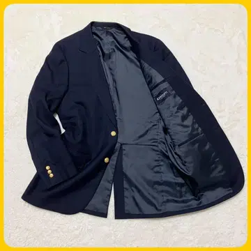 NEW YORKER 네이비 골드 버튼 테일러드 자켓 90A7 2B