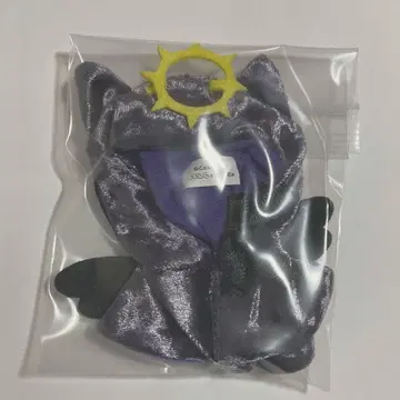 고양이 케이프 천사와 악마 보라색 타락천사 가챠가챠 인형