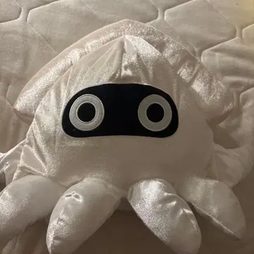 오징어 디자인 화이트 머리띠