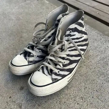 CONVERSE ct70 제브라 패턴 하이컷 스니커즈