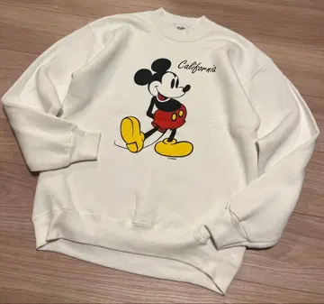 미국제 DEAD STOCK 새상품 미키  맨투맨 M