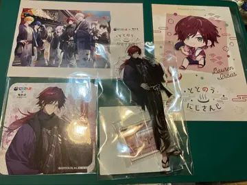 토토노우 니지산지 아크릴 스탠드 코스터 특전 로렌