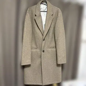 ZARA 베이지 체스터 코트 M 사이즈