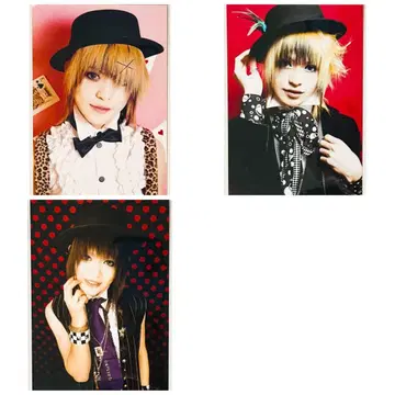 V계 소로반 [타츠히] 브로마이드 생사진 3점 세트