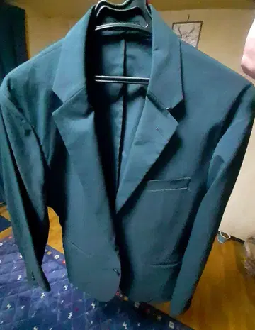 다크 그린 비즈니스 정장