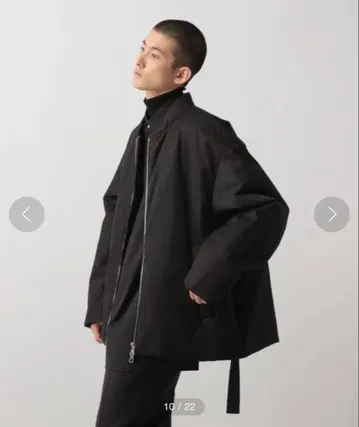 STERNBERG VENTILE 패디드 봄버 자켓 스탠버그 블루종