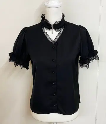 MARS ZIP 크로스 블라우스