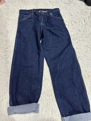 Dickies 다크 네이비 스트레이트 데님