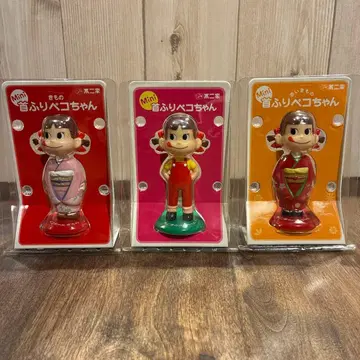 페코짱 미니 피규어 3개 세트