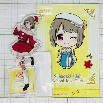 나카스 카스미 아크릴 스탠드 + 금박 카드 산타풍 의상 ver.