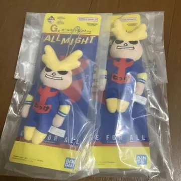 히로아카 제일복권 G상 올마이트 열쇠고리 2개 세트