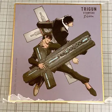 TRIGUN STAMPEDE TRIGUN전 색지 울프우드