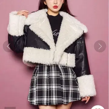 Darich 다리치 아우터 푸들 퍼 라이더 자켓