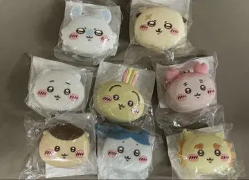 치이카와 (먼작귀) 얼굴 미니 실리콘 파우치 컴프