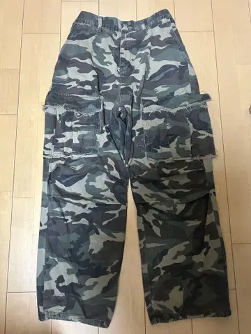 A GEM 카모플라쥬 카고 팬츠