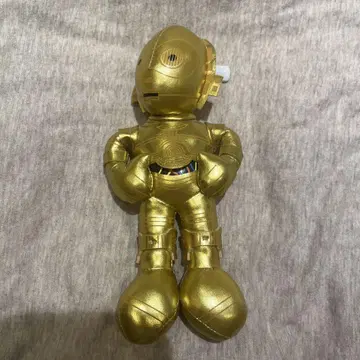 골드 C-3PO 봉제 인형 키링