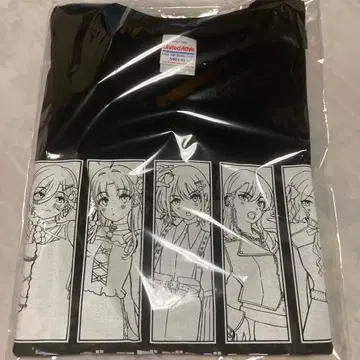 걸즈크러쉬 HMV 카와사키 POPUP 티셔츠 블랙 패션 후르츠