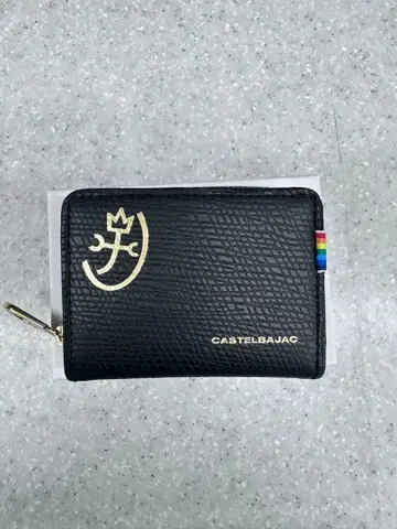 CASTELBAJAC 가죽 코인 케이스 블랙