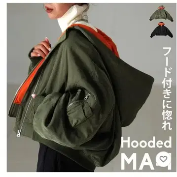 antiqua 숏 MA-1 아우터