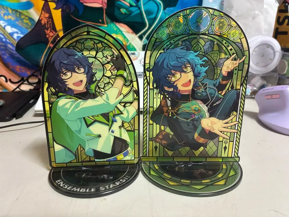Ensemble Stars Tsumugi Stained Glass Acrylic Stand 2 pieces bulk