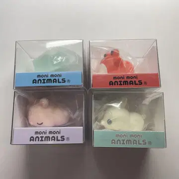 모니마루즈 4체 세트 moni moni ANIMALS 스퀴즈