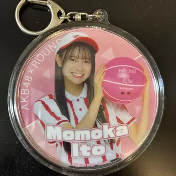 라운드원 콜라보 AKB48 이토 모모카 아크릴 키링 라운드원