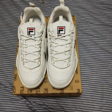 FILA 디스럽터 2 화이트/레드 27.5 cm