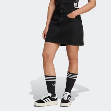 adidas 아디다스 파이어버드 미니 스커트 블랙 미니 스커트