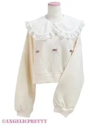 Angelic Pretty Petit Rose 풀오버 아이보리