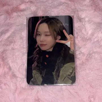 aespa 에버랜드 윈터 트레이딩 카드 크로스백