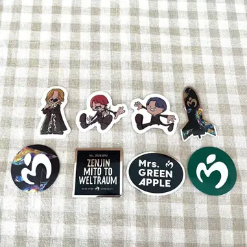 Mrs. GREEN APPLE 스티커 세트