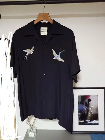 'SWALLOW SHIRT RUDE GALLERY BLACK REBEL