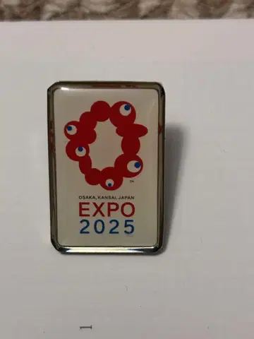 EXPO 2025 핀 배지 오사카