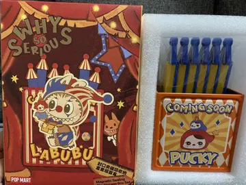 POP MART LABUBU PUCKY 마그넷 박스 세트