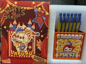POP MART LABUBU PUCKY 마그넷 박스 세트