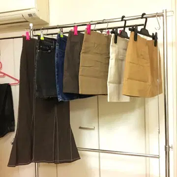 한국 타이트 미니 스커트 7벌 묶음 판매