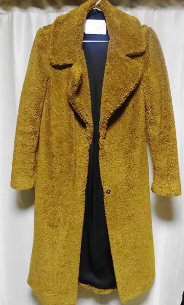 ZARA 테디베어 브라운 코트 롱 기장 eur-S usa-S