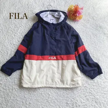 FILA 휠라 [ M ] 후드 부착 자켓 하프 지퍼 메쉬 캐주얼