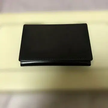 블랙 가죽 명함지갑 카드 케이스 볼펜 5도