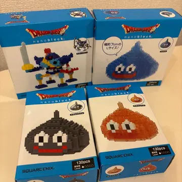 드래곤 퀘스트 nanoblock 4종 세트